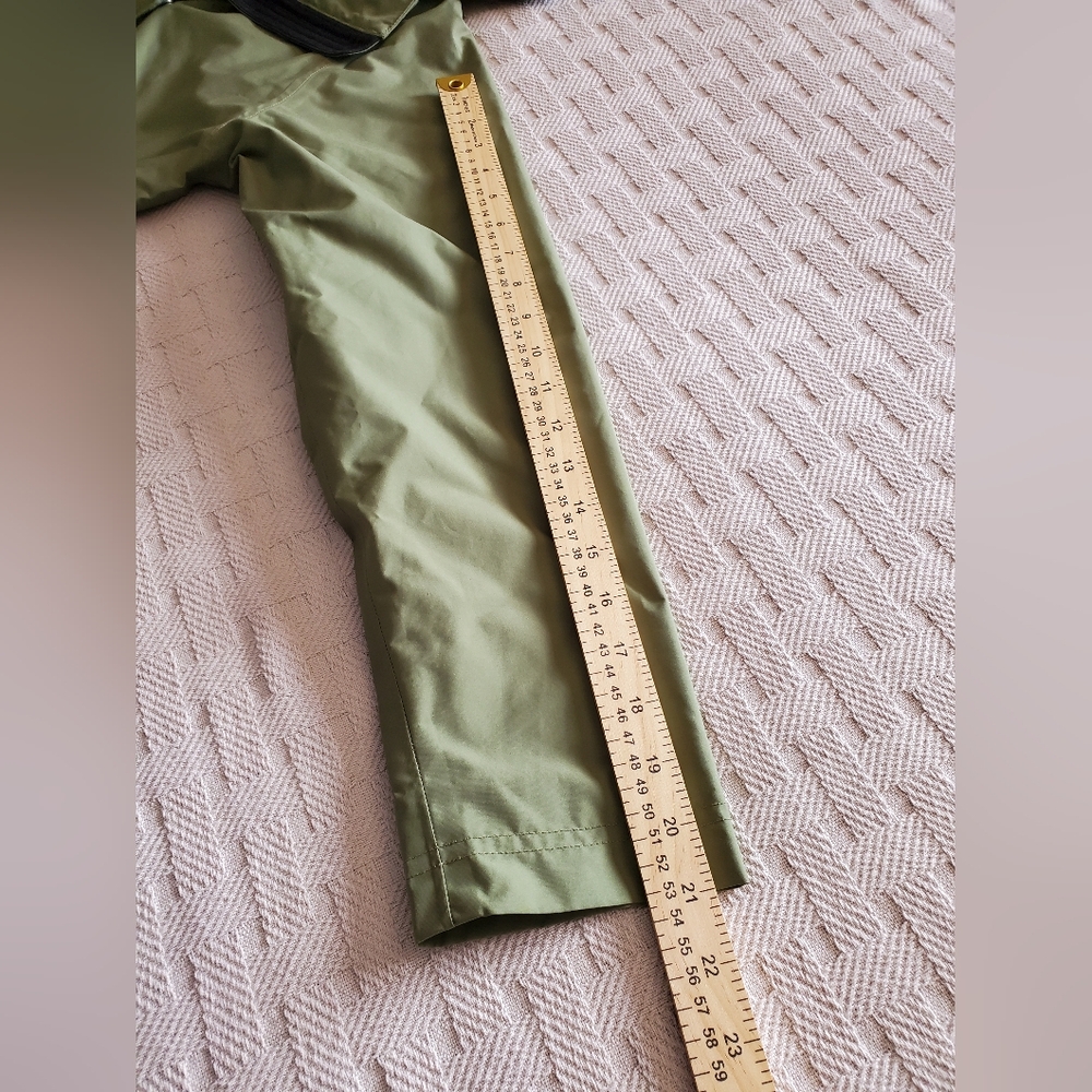 Vintage L.L.BEAN Classic Duster Rain Trench Coat **Detachable Hood - Picture 15 of 16